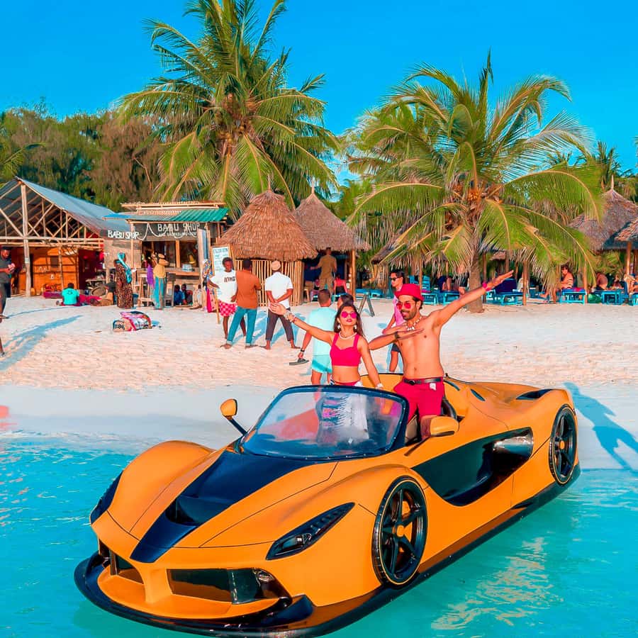 Jet car